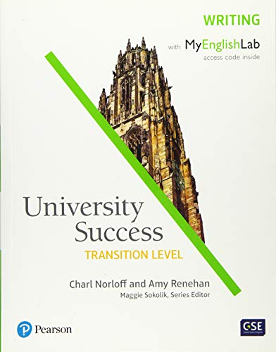 University Success Writing, Transition Level, with MyEnglishLab von Pearson Education
